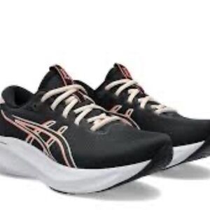 ASICS Gel Excite 7 Women's Black & Rose Gold Running Shoes Athleisure Streetwear